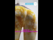 Girl stinky farts in Leggins 3/16