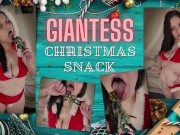Giantess Christmas Snack (Vertical Video) 1/16