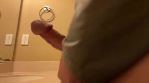18 year old solo tries a cock ring for the first time