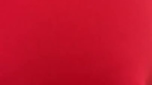 Sissy in red dress shoes off her chastity cage and purple balls