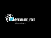 GIRL HELPS ME TO CUM IN PERFECT FEET AND SOLES ( ONLYFANS/COM/PENELOPE_FOOT )