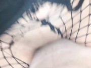 Sentando de meia arrastão 2/16