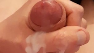 Wanking My Cock - Big Load Of Cum