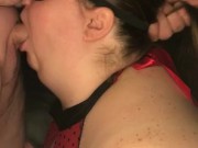 Gagging facefuck 9/16