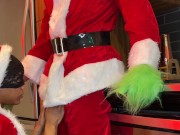 Mrs. Claus Fucks the Grinch While Santa Was Away - Gifted Her A Squirting Orgasm for Christmas🎄 4/16