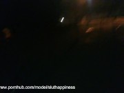 A public park slut sucks my balls and swallows cum 7/16