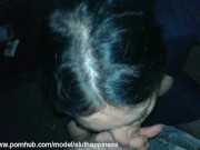 Slutless wife shameless deep throat in public park 6/16