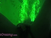 I seduce my university friend in a public swimming pool with massive orgasm from fingering 15/16