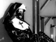 Insane Room Org Trailer Nun ( latex heavy rubber nun bdsm bondage ) 14/16