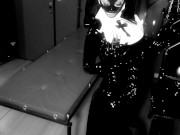 Insane Room Org Trailer Nun ( latex heavy rubber nun bdsm bondage ) 3/16