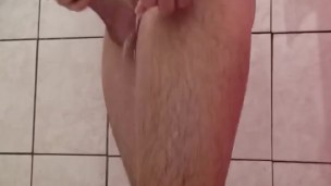 com tesão no banho