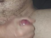Friend recording close up of my cumshot and piss 6/16
