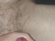 Friend recording close up of my cumshot and piss 8/16