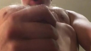 Big muscle stud wild verbal, aggressive and dominant, pumped up and full of testosterone!