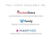 Blonde IG Model Pawg Rides Black Dick Reverse Cowgirl (Remastered) 15/16