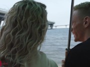 Slim4K - Iris Kiss Kiss - Blonde analyzed after romantic walk 1/16