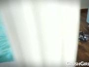 Hot blonde gets caught stealing money by her stepfather 10/16