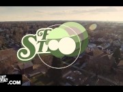 Family Strokes - Horny Stepdad Plays On Her Staepdaughters Pussy 1/16