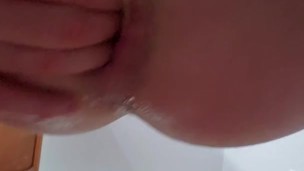 Homemade Huge Dildo Gape