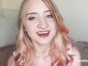 Blonde Babe Fills All Her Holes 9/16