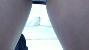 可爱又色情的变性人湿润又厚实的射精局部区域放大