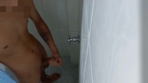 Horny in the shower # 9