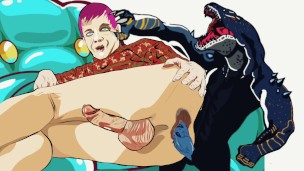 Emo gets fucked by monster cock