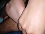 Uncovering my best friend's wet vagina with a perfect ass 3/16