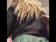 Found this naughty elf holiday shopping and took her home 4/16