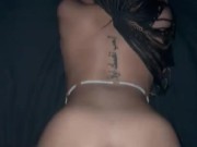 Horny Ebony Loves BackShots  2/16