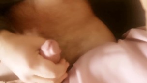 Guy is Jerking off in Neighbor's Bed after 7 Glasses of Wine