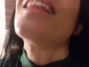 JOI.Creampie. Toda tu leche en mi boca. 12/16