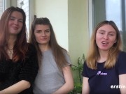 Lesbian Hotties Play With Each Other's Pussy 2/16