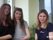 Lesbian Hotties Play With Each Other's Pussy 6/16