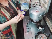 Punjabi Maid Busy in Cooking While Her Ass Fucked By Her Owner With Clear Hindi Audio 1/16