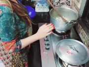 Punjabi Maid Busy in Cooking While Her Ass Fucked By Her Owner With Clear Hindi Audio 2/16