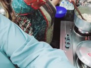 Punjabi Maid Busy in Cooking While Her Ass Fucked By Her Owner With Clear Hindi Audio 3/16
