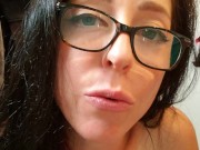 Nerdy Girl Wet Diaper, Fleece, Creamy Pussy Juices