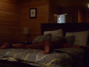 Rae's into to BDSM- tied up, spanked and flogged before getting a BBC creampie 3/16