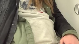 Absolutely Draining My Balls Mid-Flight 