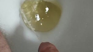 British Teen Boy Pissing Backwards