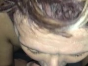 Sexy hot and ready white girl sucks bbc pt 7 16/16