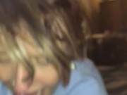 Sexy hot and ready white girl sucks bbc pt 12 7/16