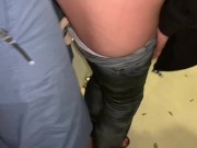 Flashing and public fuck at apartment parking lot 14/16