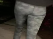 Flashing and public fuck at apartment parking lot 2/16