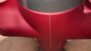 18 can't handle the pleasure with new toy