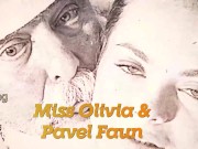 Old Santa has sex with petite teen and fucks her mouth then she swallows his cum 1/16