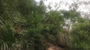 Wet water fall making my soles soft and wrinkled & my cock hard - Manlyfoot Road trip