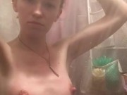 Milf showering 6/16