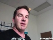 Cock whore banged on dirty mattress in missionary 16/16